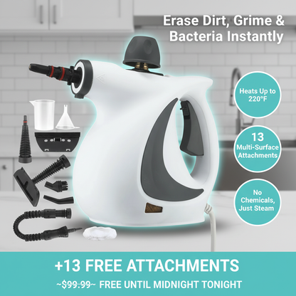 Premium Portable Steam Cleaner™